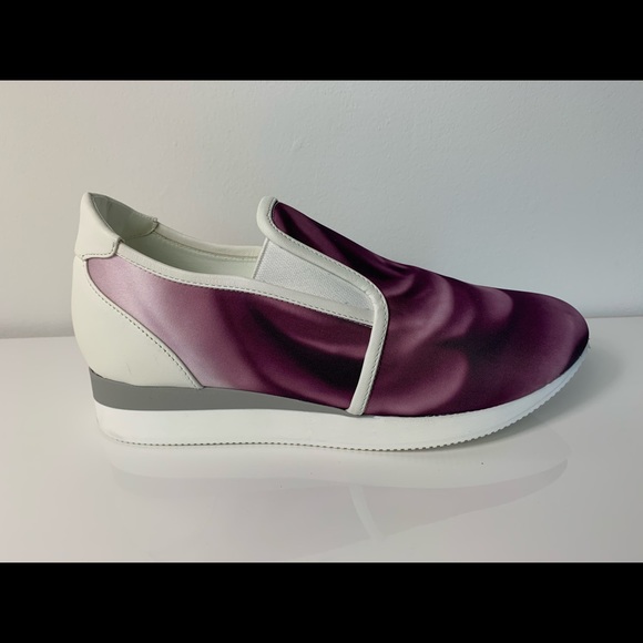 NEW MAX MARA MM30 Pink Floral Sneakers - Picture 6 of 7